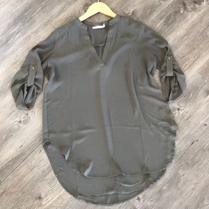 Lush Split Neck Tunic